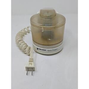Vintage Black&Decker HC-20 Handy Chopper Mincer Food Processor Works